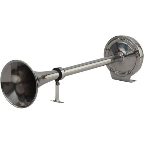 Sea-Dog MaxBlast Stainless Steel Trumpet 12V Horn - Single - P/N 431510-1