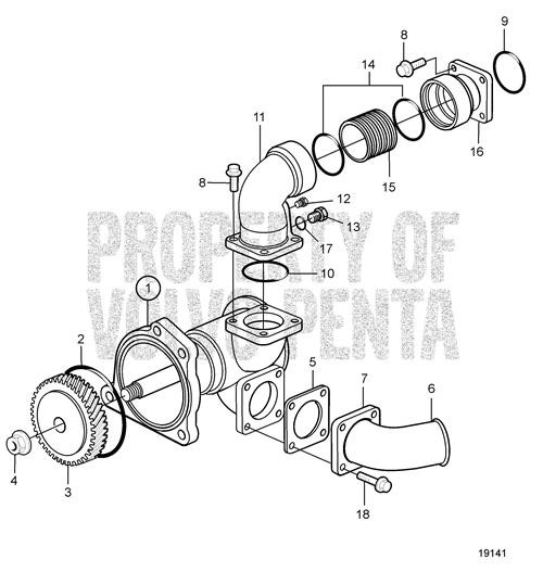 O-Ring by Volvo Penta (925072) O-Ring by Volvo Penta (925072)