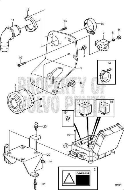 Stud by Volvo Penta (3861927)