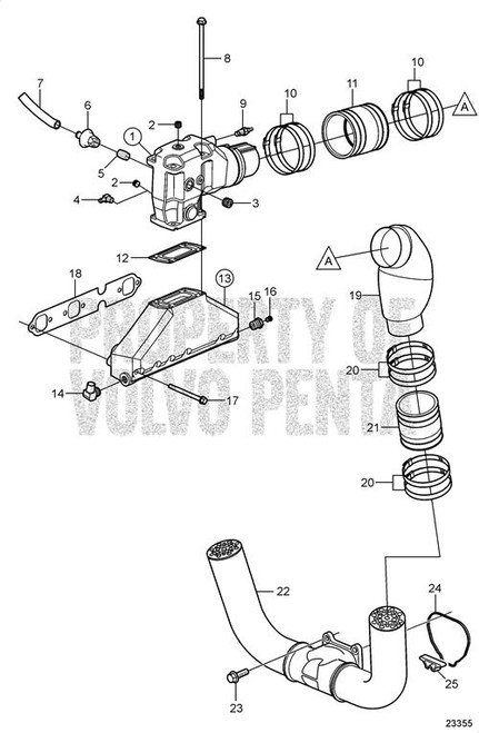 Plug by Volvo Penta (3888557)