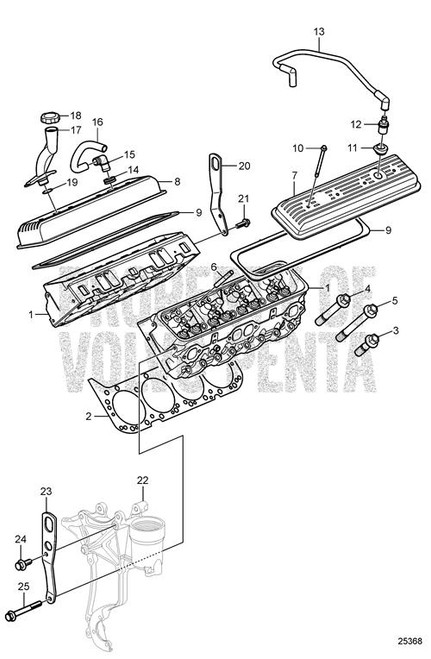 Bracket by Volvo Penta (21573817)