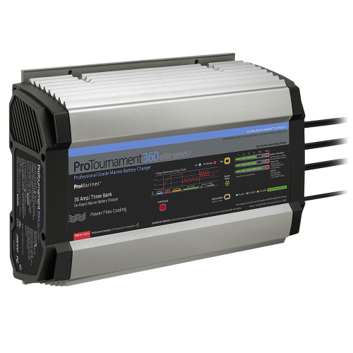 ProMariner ProTournament 360 Elite Series3 3-Bank On-Board Marine Battery Charger - P/N 53363