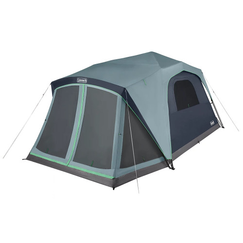 Coleman Skylodge™ 10-Person Instant Camping Tent with Screen Room - Blue Nights - P/N 2149570