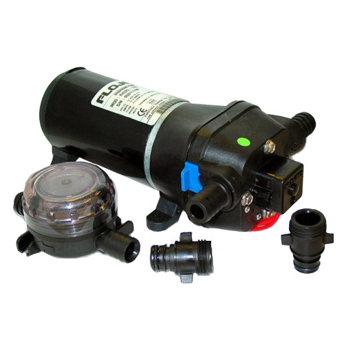 Flojet Heavy Duty Deck Wash Pump - 40PSI - 4.3GPM - 12V - P/N 04325143A