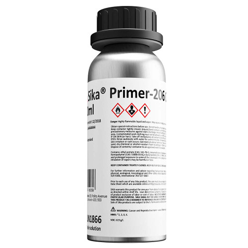 Sika Primer-206 G+P Black 1L Bottle - P/N 122775