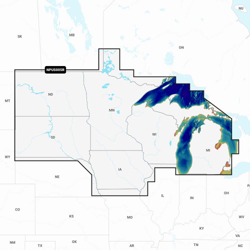 Navionics Platinum+ NPUS005R - U.S. North - P/N 010-C1368-40