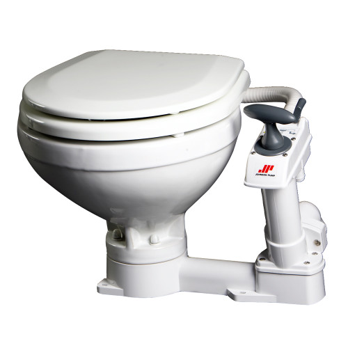 Johnson Pump Compact Manual Toilet - P/N 80-47229-01