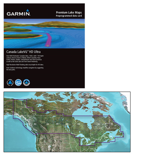 Garmin Canada LakeV&uuml;™ g3 Ultra - LVCA100F - microSD™/SD™ - P/N 010-C1114-00