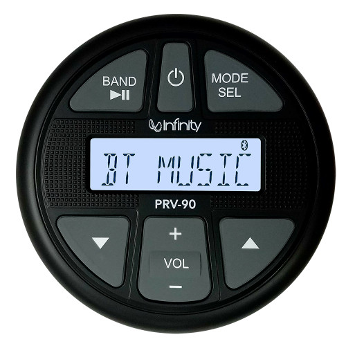 Infinity PRV90 AM/FM/BT/USB Gauge Style Stereo - P/N INFPRV90