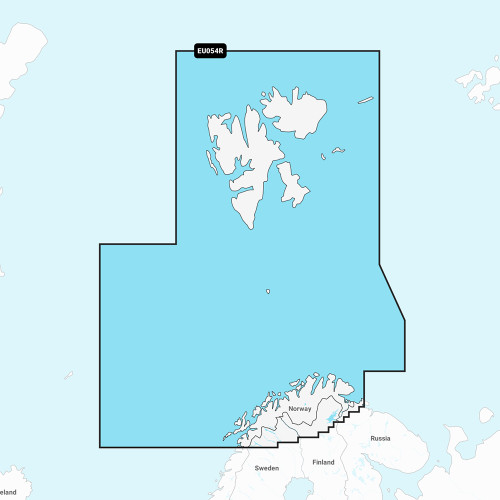 Garmin Navionics+ NSEU054R - Norway, Vestfjorden to Svalbard - Marine Chart - P/N 010-C1253-20
