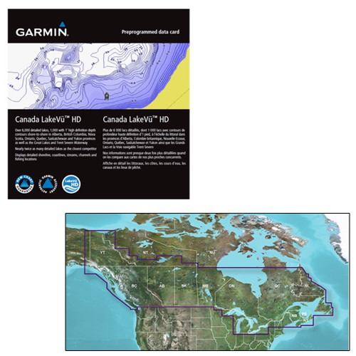 Garmin Canada LakeV&uuml;™ HD g3 - microSD™/SD™ - P/N 010-C1113-00