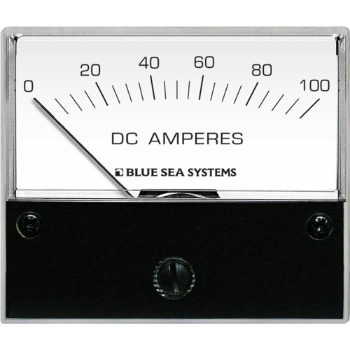 Blue Sea 8017 DC Analog Ammeter - 2-3/4" Face, 0-100 Amperes DC - P/N 8017