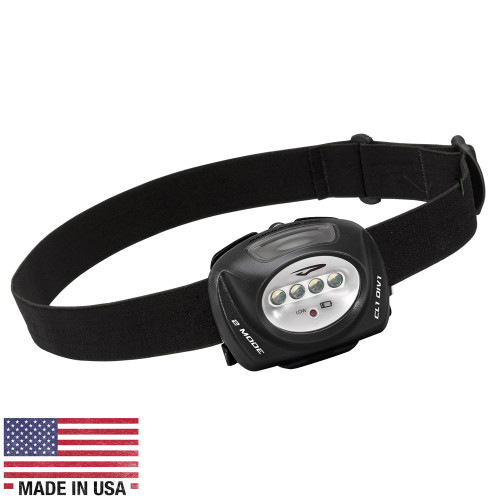 Princeton Tec QUAD® II Intrinsically Safe LED Headlamp - Black - P/N QUAD-II-BK