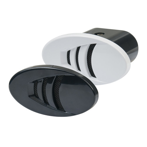 Marinco 12V Drop-In "H" Horn with Black & White Grills - P/N 10079