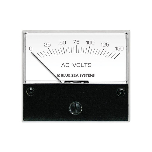 Blue Sea 9353 AC Analog Voltmeter 0-150V AC - P/N 9353