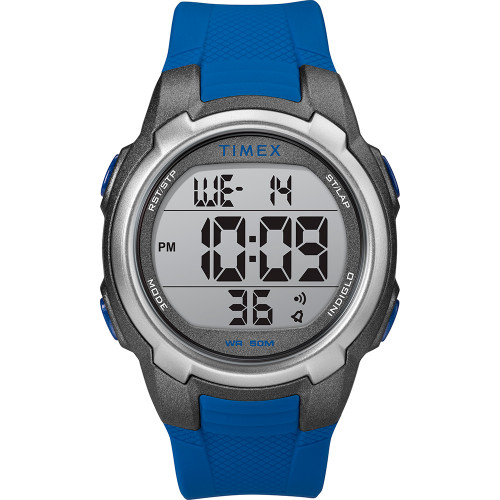 Timex® T100 150 Lap Watch - Blue/Grey - P/N TW5M33500SO