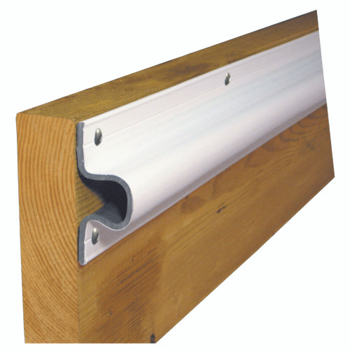 Dock Edge "C" Guard Economy PVC Profiles 10ft Roll - White - P/N 1132-F