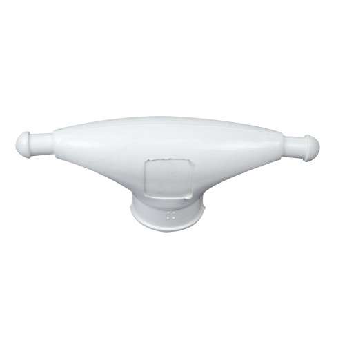 Whitecap Rubber Spreader Boot - Pair - Medium - White - P/N S-9201P