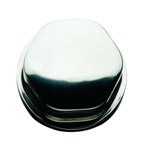 Schmitt & Ongaro Faux Center Nut - Stainless Steel - 1/2" and 5/8" M12 Base Included - for Cast Steering Wheels - P/N CAP0303