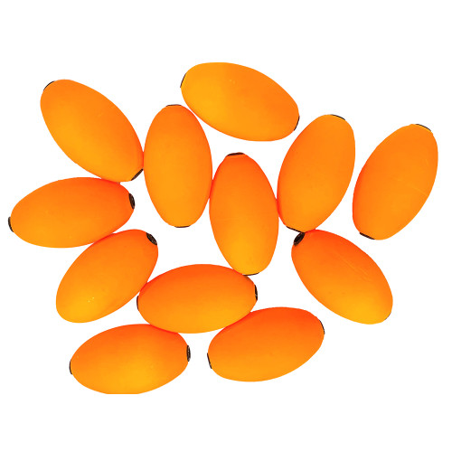 Tigress Oval Kite Floats - Orange *12-Pack - P/N 88961-3