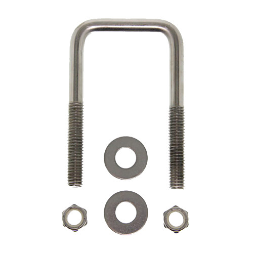 C.E. Smith Zinc U-Bolt 7/16"-14 X 3-1/8" X 3" with Washers & Nuts - Square - P/N 15252A