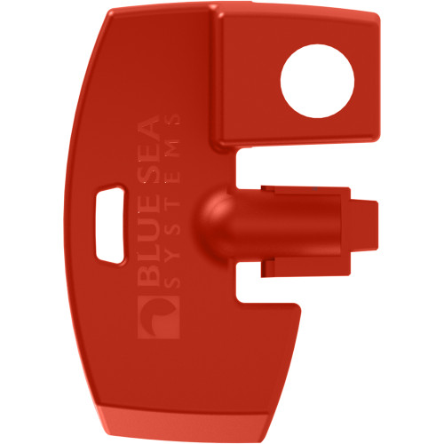Blue Sea 7903 Battery Switch Key Lock Replacement - Red - P/N 7903