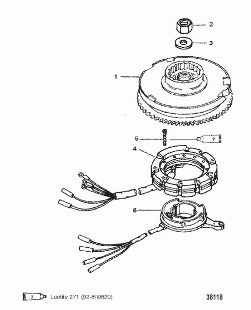 Stator Kit (Wsl) by Quicksilver (832074A4)