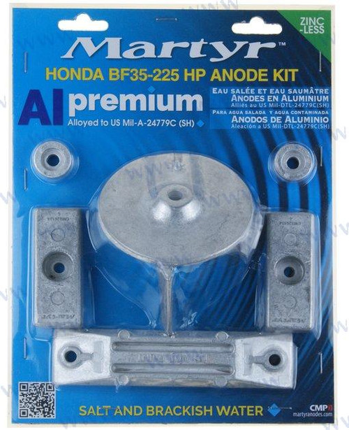 Aluminium Anode Kit by Recmar (CMHBF35225KITA)