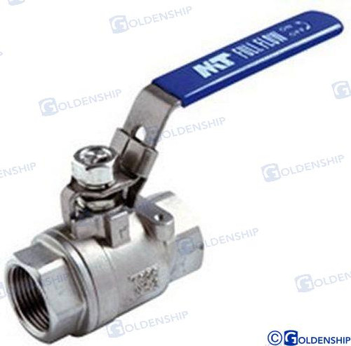Ball Valve  3/8"  Stainless by Recmar (GS30001)