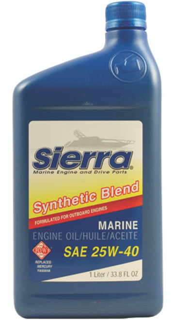 Synthetic Blend Mercury Outboard Engine Oil - 1 Ltr by Sea Star Solutions (118-9440-8)