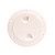 Beckson 4" Smooth Center Screw-Out Deck Plate - Beige - P/N DP40-N