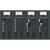 Blue Sea 8086 AC 3 Sources +12 Positions/DC Main +19 Position Toggle Circuit Breaker Panel - White Switches - P/N 8086