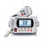 Standard Horizon GX1800G Fixed Mount VHF with GPS - White - P/N GX1800GW