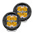RIGID Industries 360-Series 4" LED Off-Road Spot Beam with Amber Backlight - Black Housing - P/N 36114