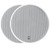 Poly-Planar 6.5" Platinum Round Marine Speaker - (Pair) White - P/N MA6600