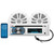 Boss Audio MCK508WB.6 Marine Stereo & 6.5" Speaker Kit - White - P/N MCK508WB.6