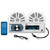 Boss Audio MCK632WB.6 Marine Stereo & 6.5" Speaker Kit - White - P/N MCK632WB.6