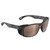 H2Optix Reef Sunglasses Matt Tiger Shark, Brown Lens Cat.3 - AntiSalt Coating with Floatable Cord - P/N H2011