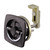 Perko Flush Latch - Non-Locking - 2.5" x 2.5" with Offset Adjustable Cam Bar - P/N 0932DP2BLK
