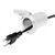 Guest AC Universal Plug Holder - White - P/N 150PHW