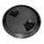 Sea-Dog Quarter-Turn Textured Deck Plate with Internal Collar - Black - 5" - P/N 336357-1