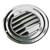 Sea-Dog Stainless Steel Round Louvered Vent - 5" - P/N 331425-1