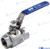 Ball Valve  3/8"  Stainless by Recmar (GS30001)