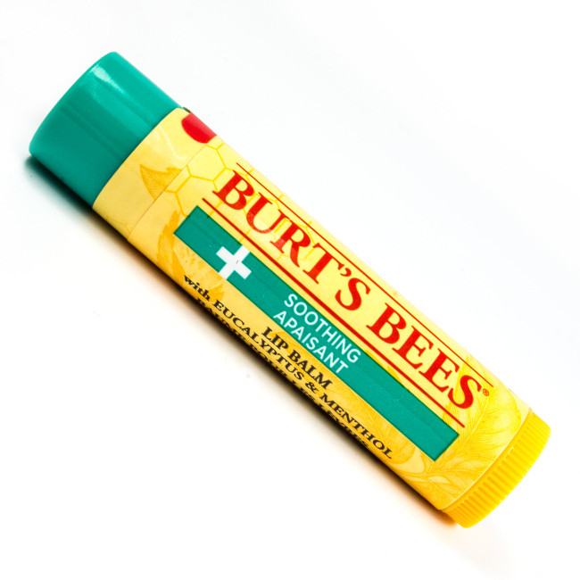 Burt's Bees Soothing Lip Balm With Eucalyptus & Menthol