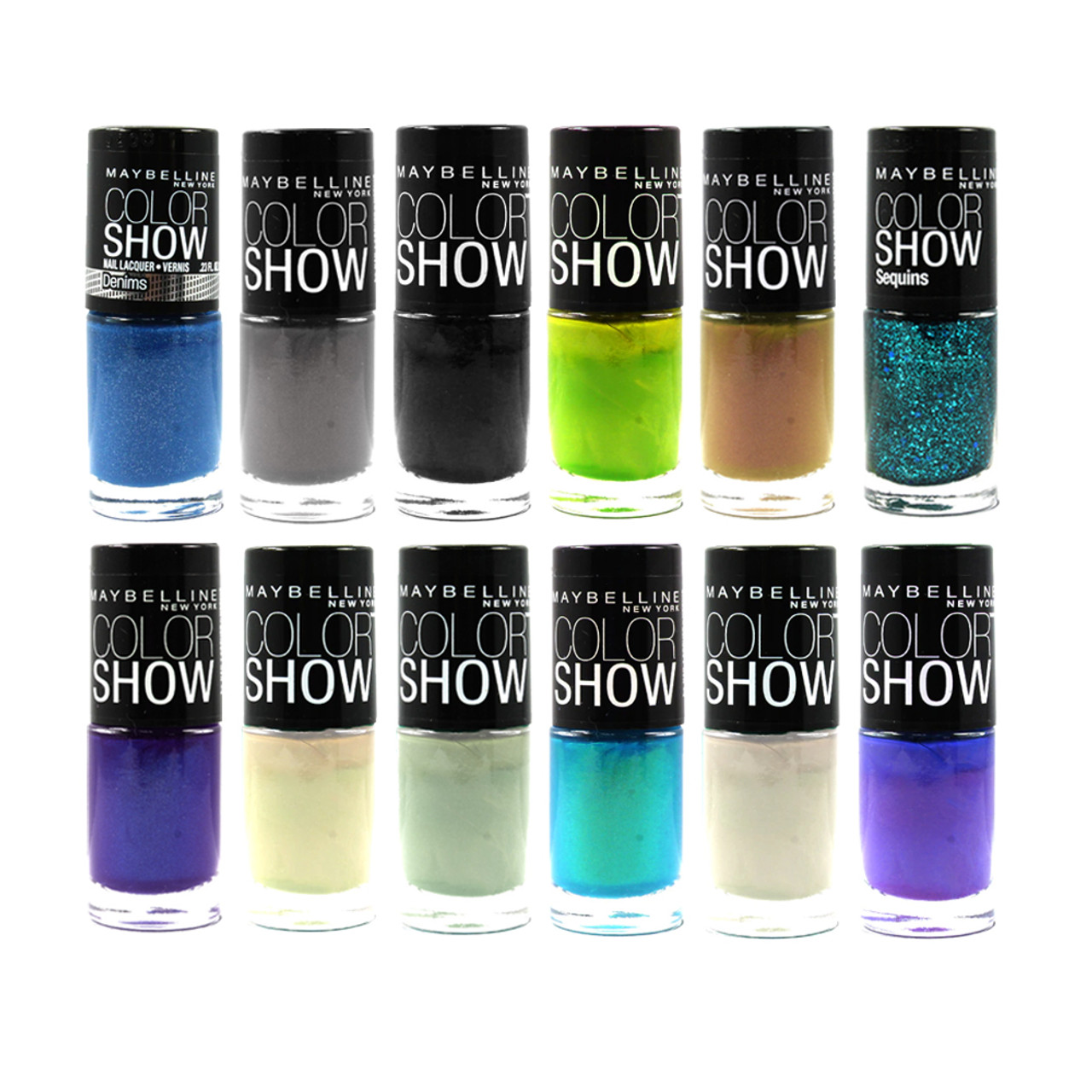 Show 12-Pack Nail Color Lacquer Maybelline
