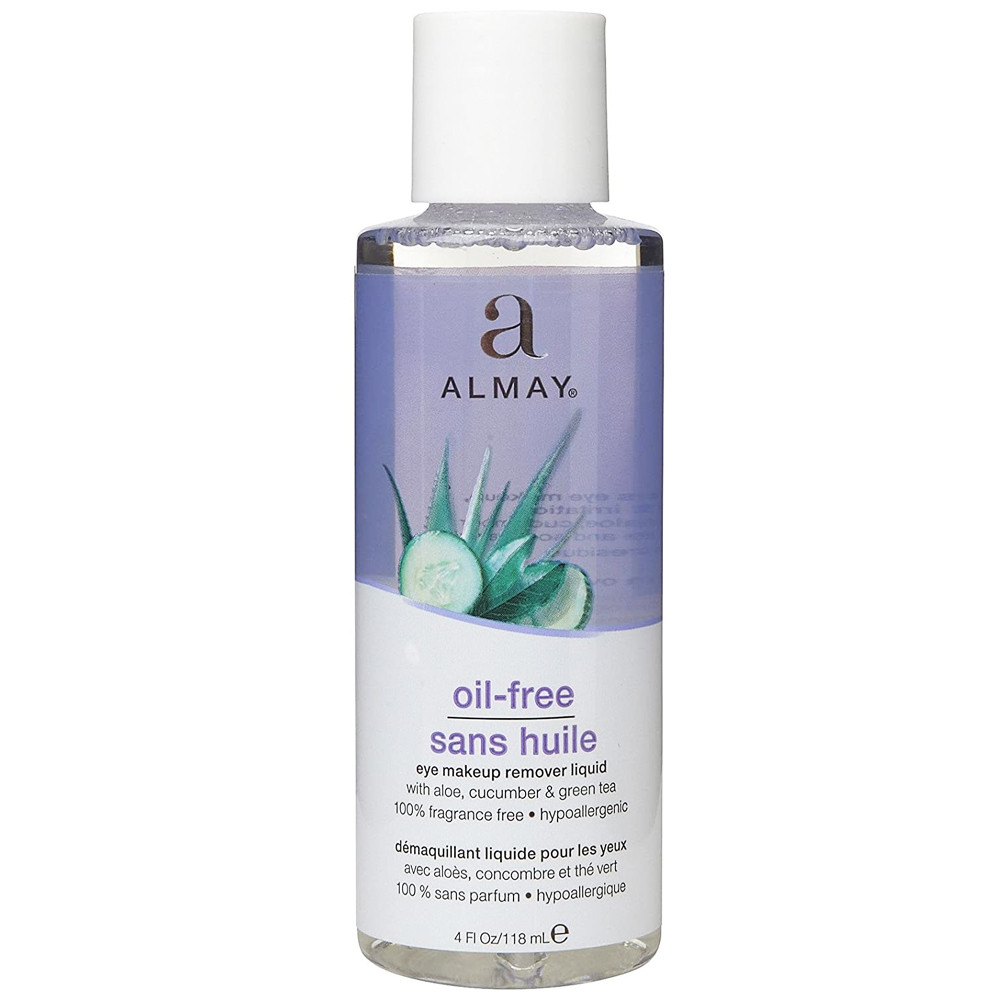Almay Oil Free Eye Makeup Remover Liquid, 4 oz.