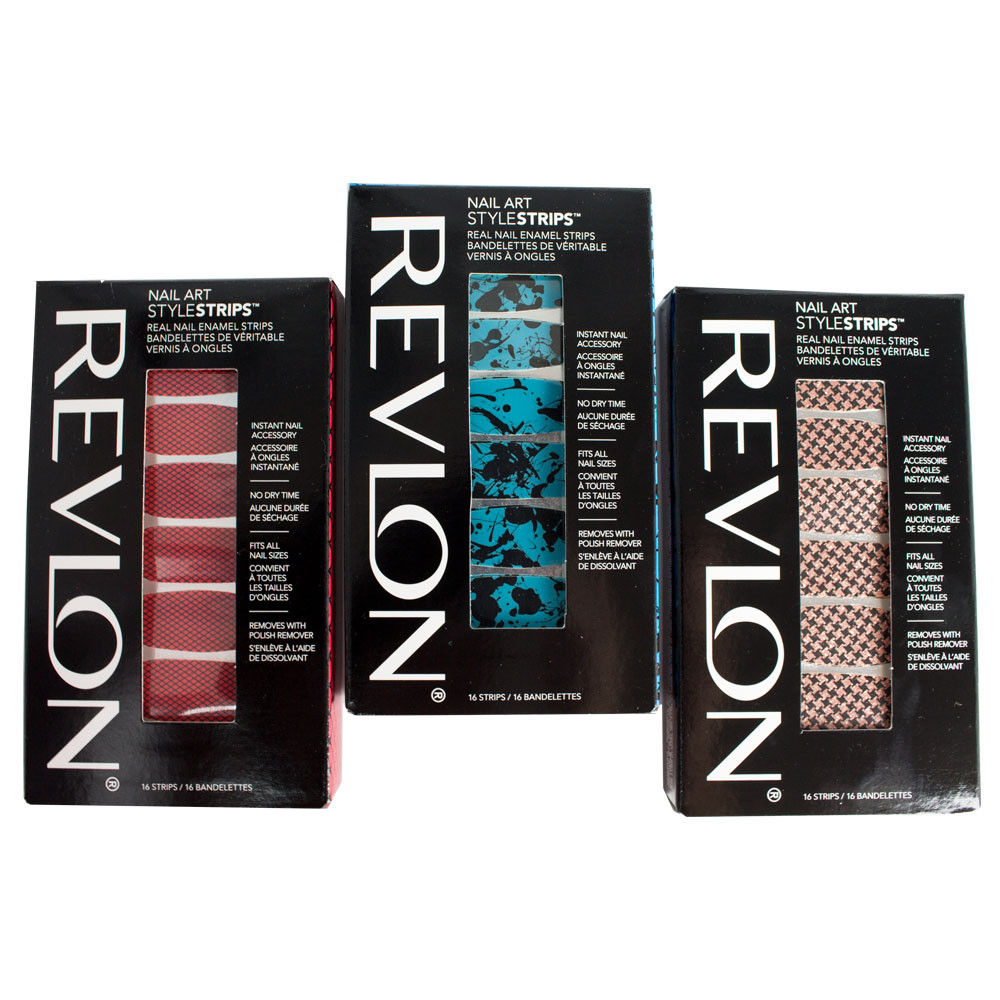 Revlon Nail Art Style Strips Set 1 3 Pack BuyMeBeauty com