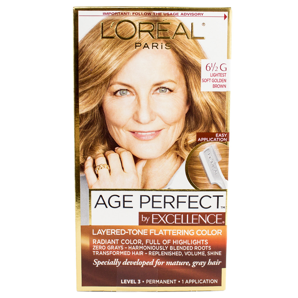 Loreal Excellence Age Perfect LayeredTone Flattering Color Haircolor