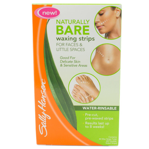 Sally Hansen Naturally Bare Wax Strips for Faces & Little Spaces