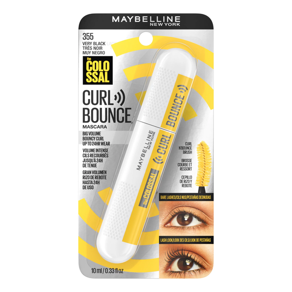 Maybelline The Colossal Curl Bounce Mascara - 355 Very Black